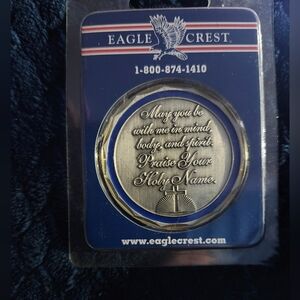 Eagle Crest Silver Inspirational Medallion
